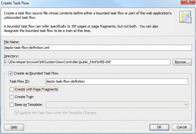 App navigator with ViewController project selected and New menu option selected in context menu.