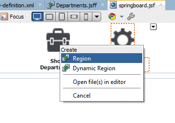 App navigator with ViewController project selected and New menu option selected in context menu.