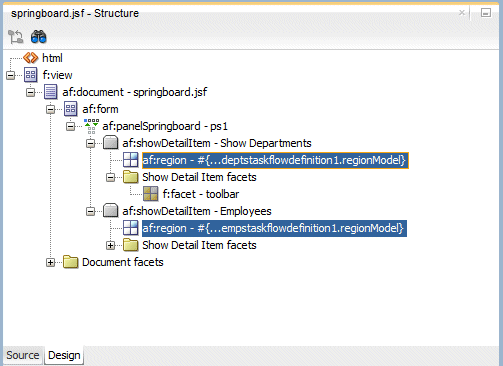 App navigator with ViewController project selected and New menu option selected in context menu.