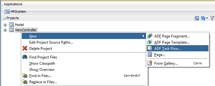 This screenshot shows the Applications window with the ViewController project selected and the menu item selected as mentioned in the previous paragraph.