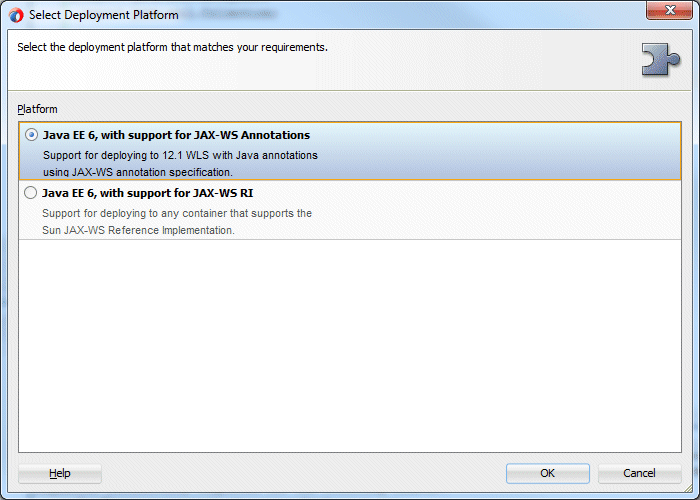 select deployment platform
