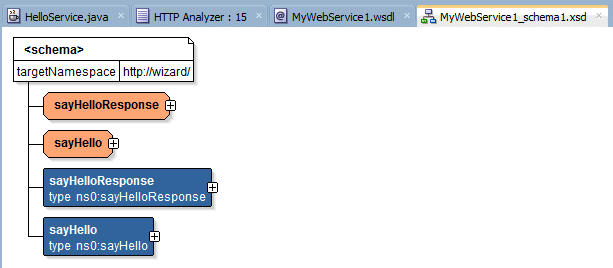 design edtior showing schema document