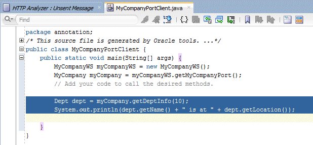 code editor
