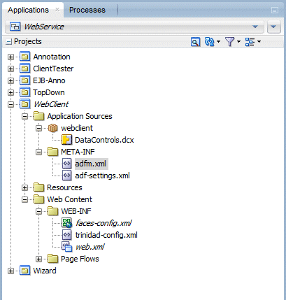 application navigator