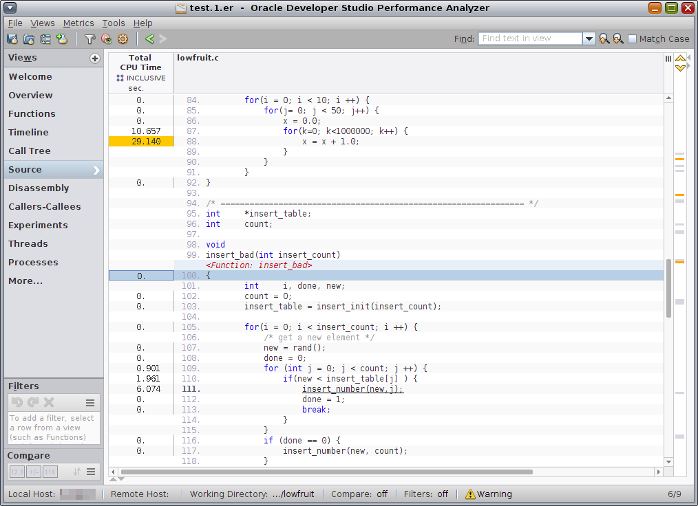 image:Source view shows insert_bad function