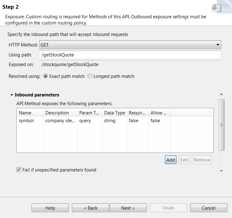 GetStockQuote REST API method