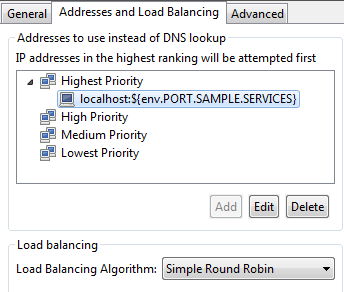Remote Host Address Settings