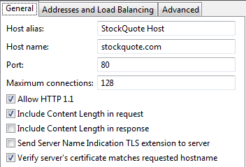 Remote Host Settings