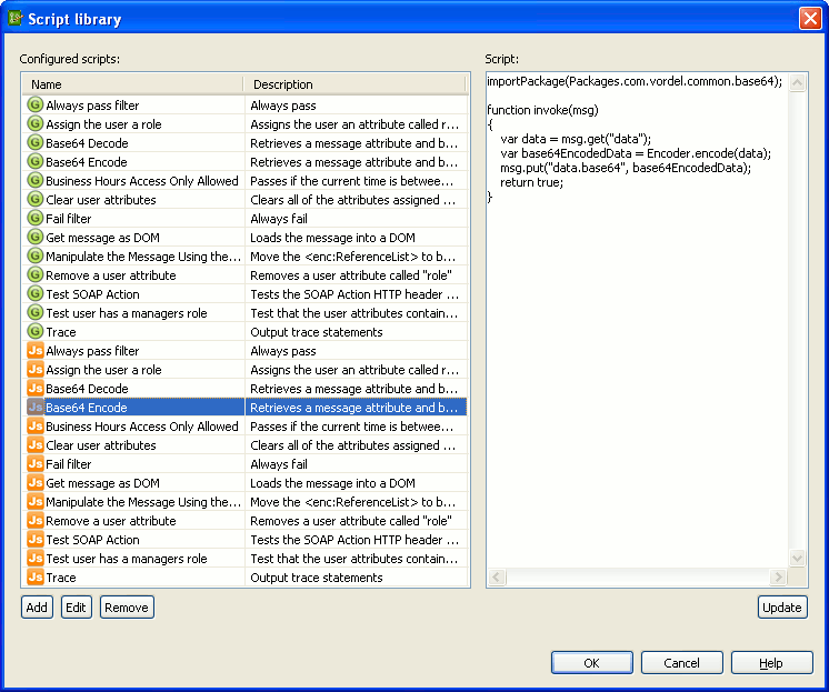 Script Library
