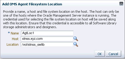 Add OMS Agent Location Add OMS Agent Location