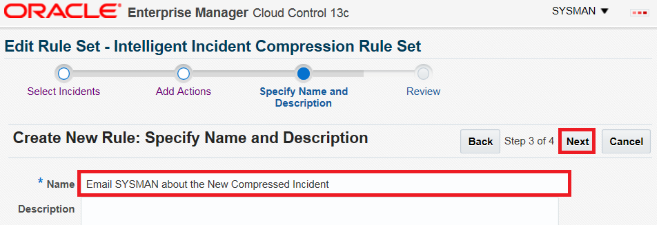 Define rule name. Define rule name.