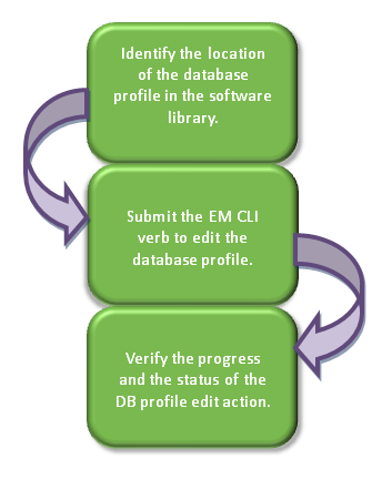 Editing a Database Profile Using EM CLI Verbs Editing a Database Profile Using EM CLI Verbs