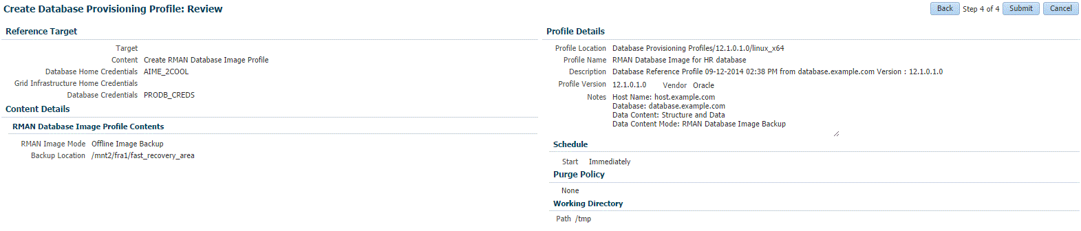 Review page
