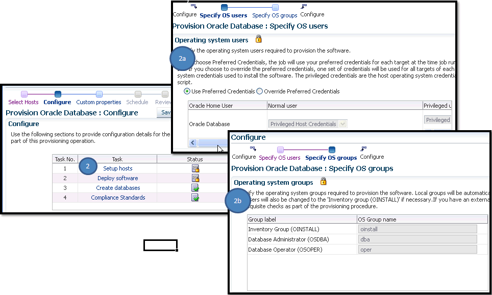 Specify OS Users and Groups Specify OS Users and Groups