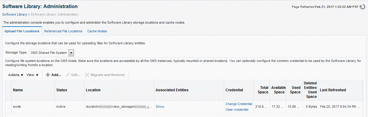 Software Library Administration Software Library Administration