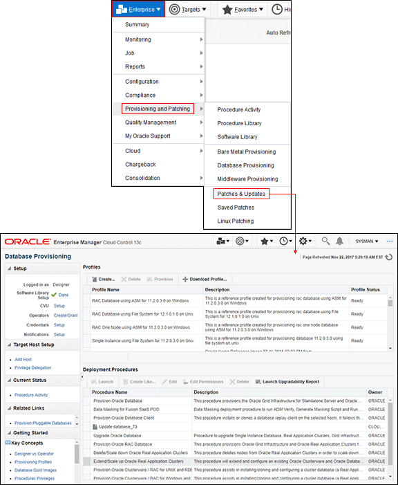 Provisioning Page Provisioning Page