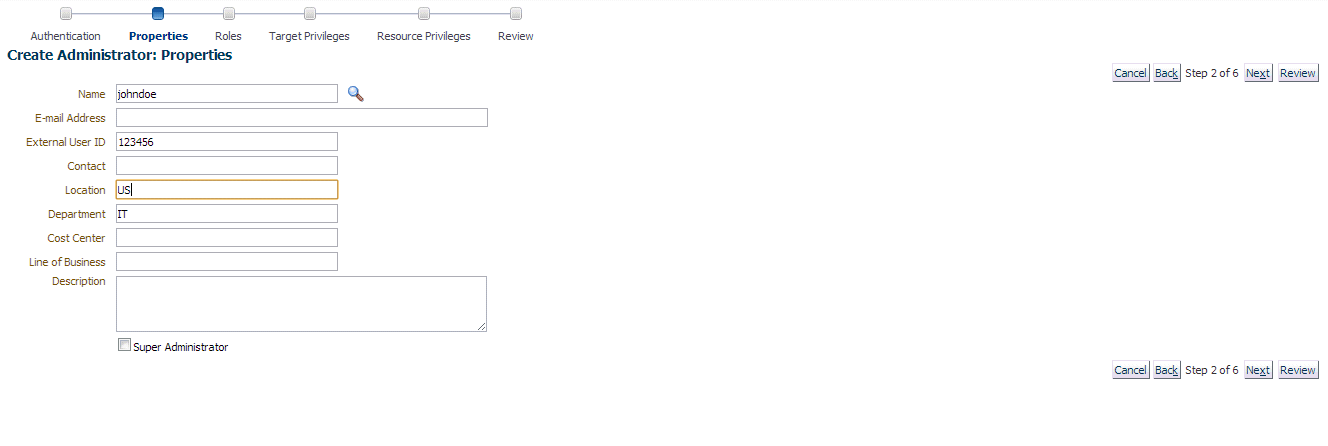 create administrator page with content create administrator page with content