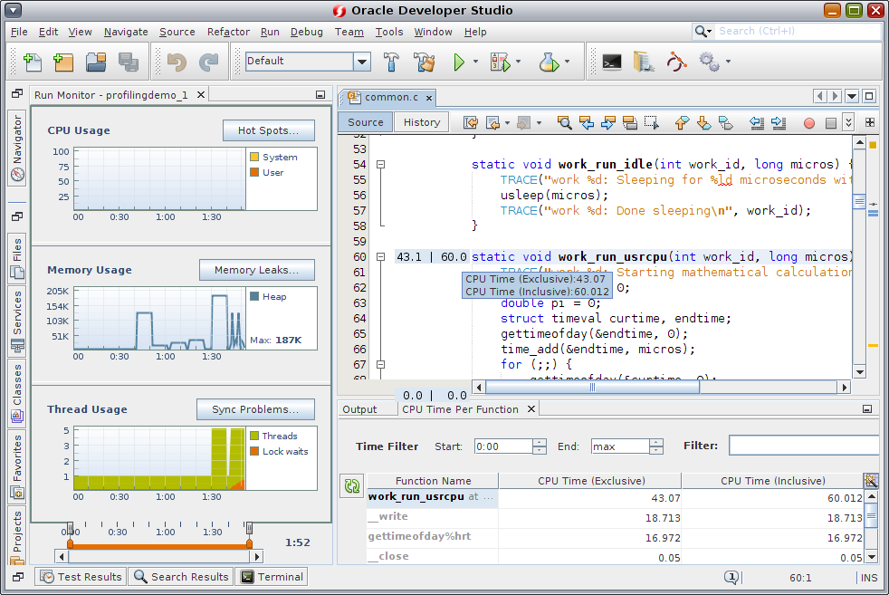 image:CPU Usage usage details of work_run_usrcpu function.