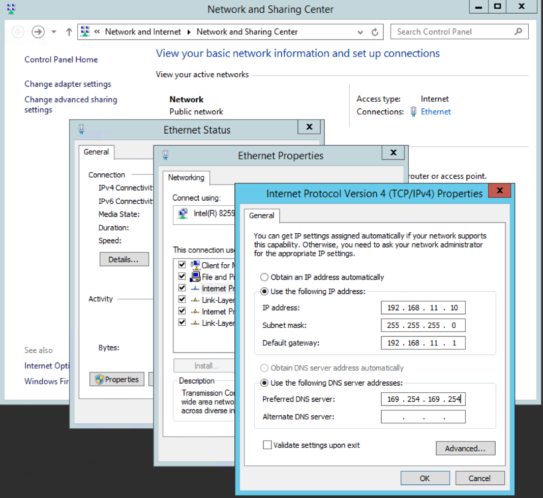 Click to expand This image shows the series of dialog boxes.