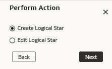The Perform Action dialog The Perform Action dialog