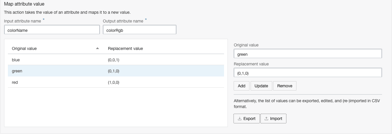 Map Action editor from Generic Action Type Map Action editor from Generic Action Type
