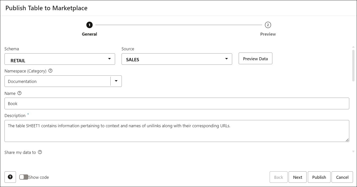 Description of publish-table.jpg follows Description of publish-table.jpg follows