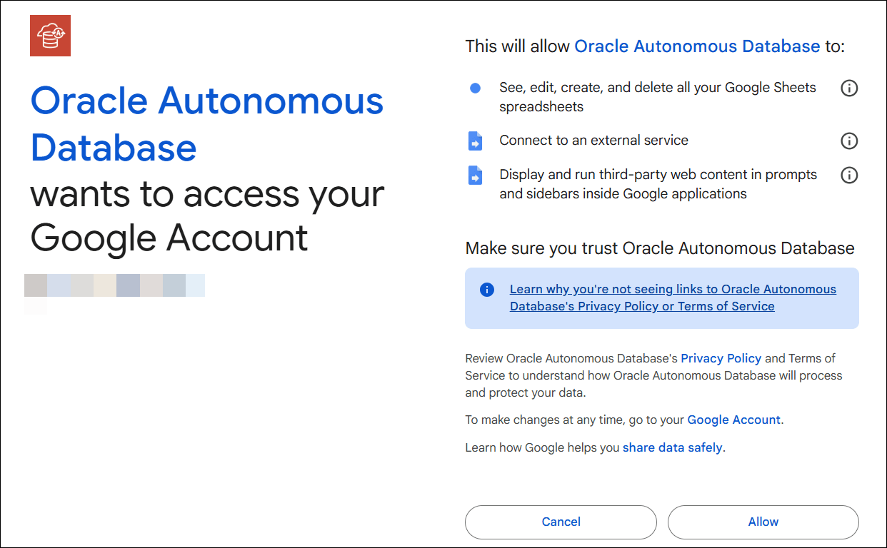 Description of trust-oracle-adb.png follows Description of trust-oracle-adb.png follows