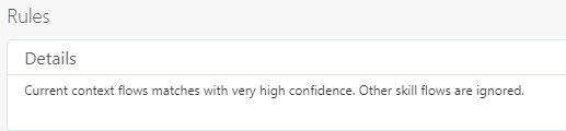 This is an image of the Rules, showing high confidence. This is an image of the Rules, showing high confidence.