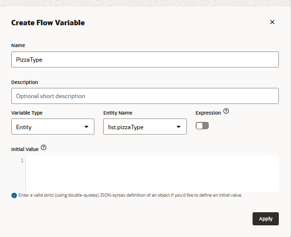 Description of df-2-0-create-flow-variable-dialog.png follows Description of df-2-0-create-flow-variable-dialog.png follows