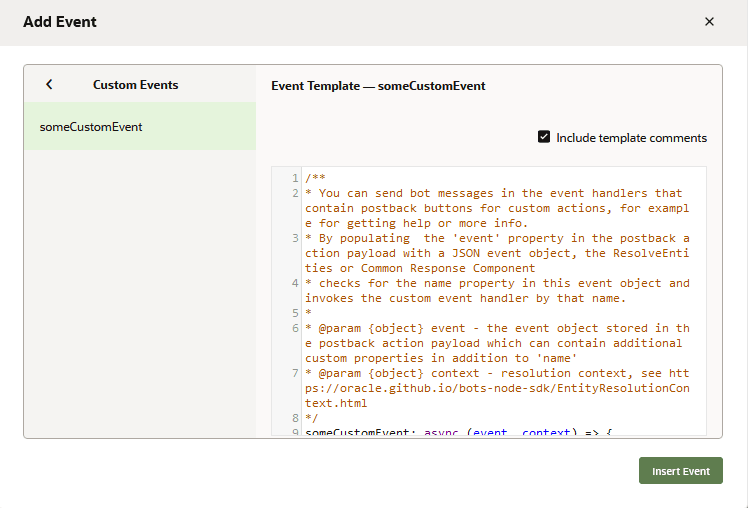 Description of eeh-custom-event-template.png follows Description of eeh-custom-event-template.png follows