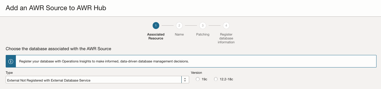 Adding an External Database