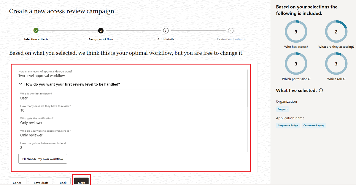 Configure Workflow