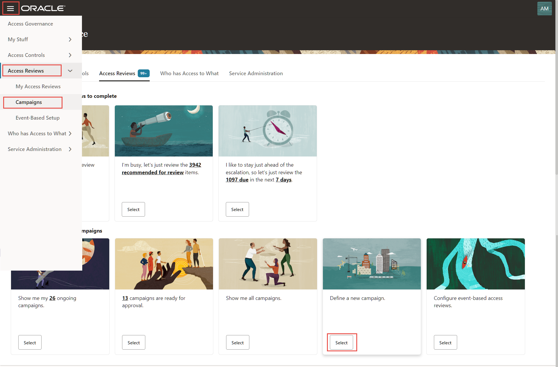 Create Access Review Campaign