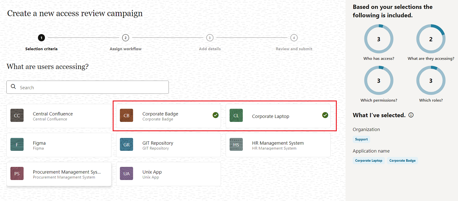 Select Applications