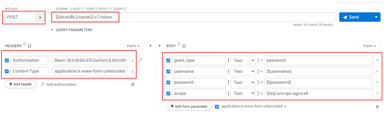 Access Token Generation using Password Grant Type.