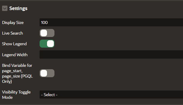 Description of apex_settings_panel.png follows Description of apex_settings_panel.png follows
