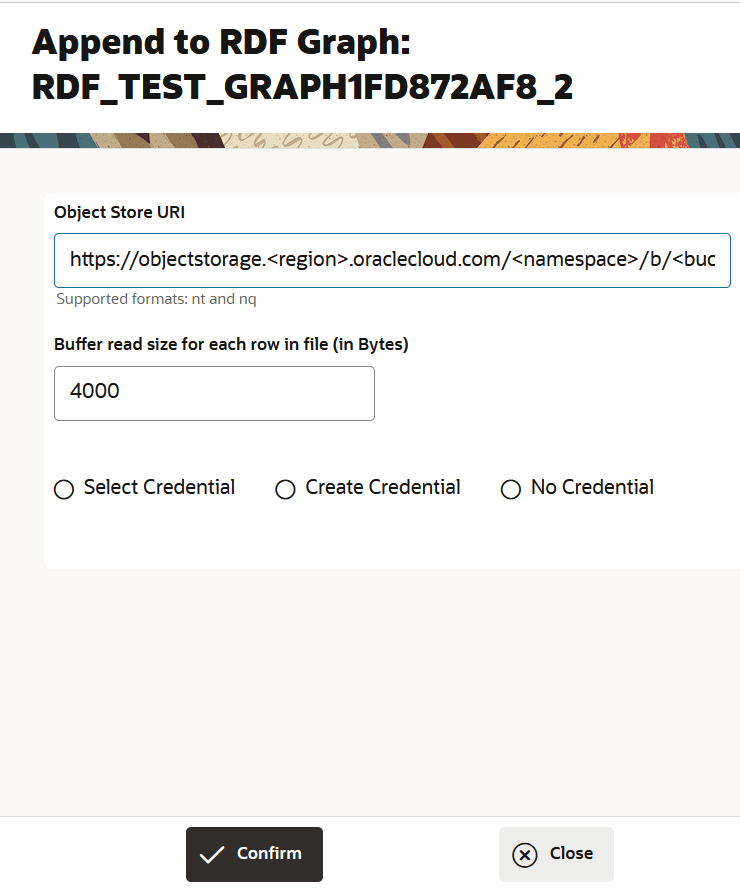 Description of append_data_credentials.png follows