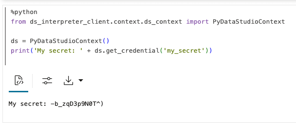 Description of credential_python_output.png follows Description of credential_python_output.png follows