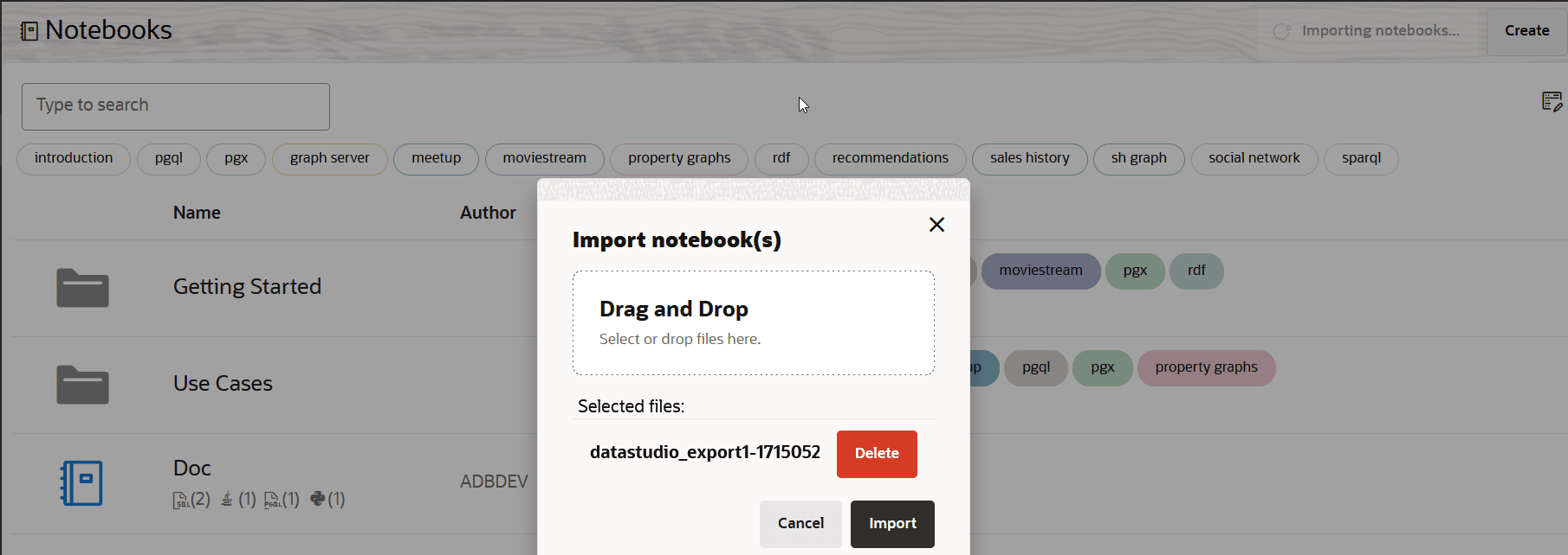 Description of import_notebook.png follows Description of import_notebook.png follows