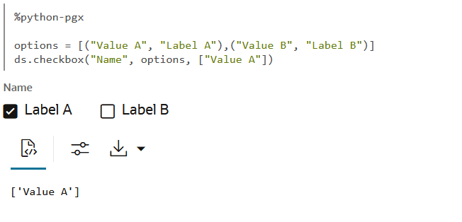 Description of python_checkbox.png follows Description of python_checkbox.png follows