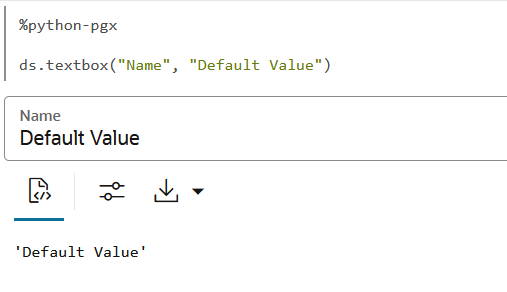 Description of python_text_box.png follows Description of python_text_box.png follows