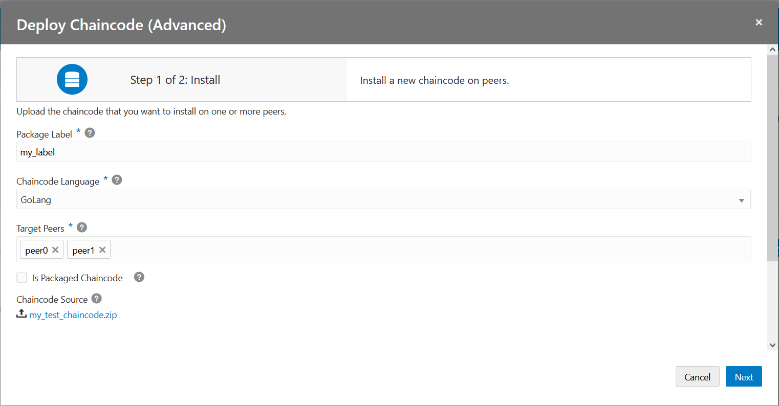 Description of step_1_install_chaincode.png follows