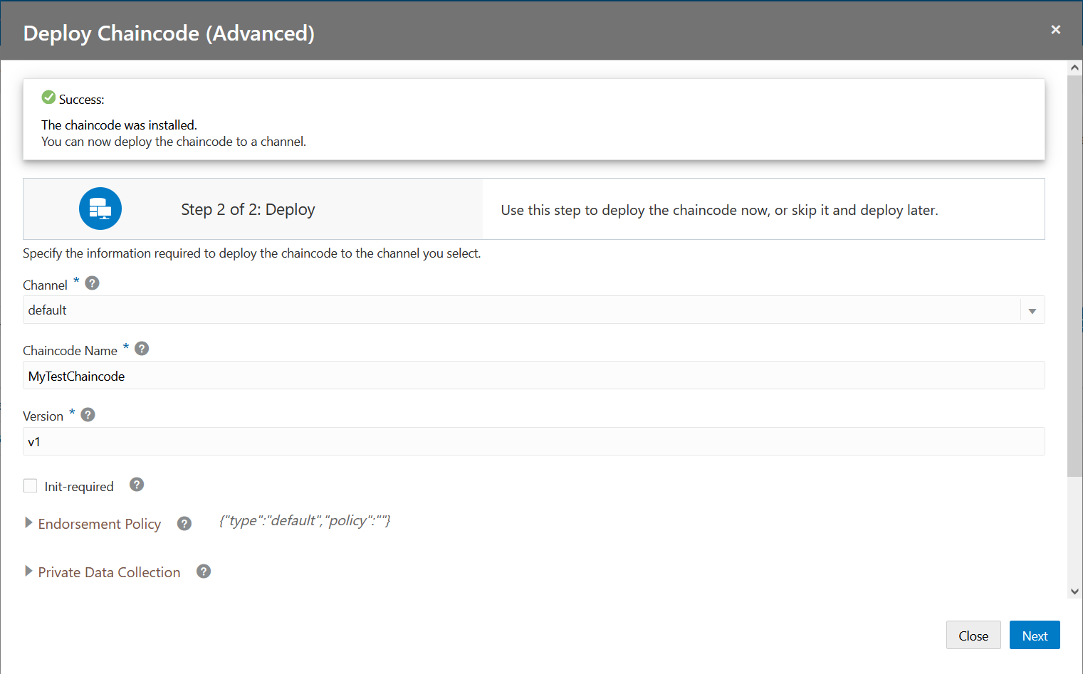 Description of step_2_deploy_chaincode.png follows