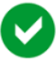 green checkmark icon