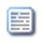 white 'enter value' icon