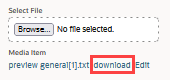 Download link on a sample file.