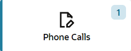 Phone Calls portlet
