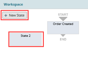 A portion of the diagrammer with the New State button highlighted.