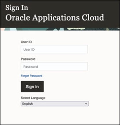 Sign in page non-federated SSO without OCI IAM
