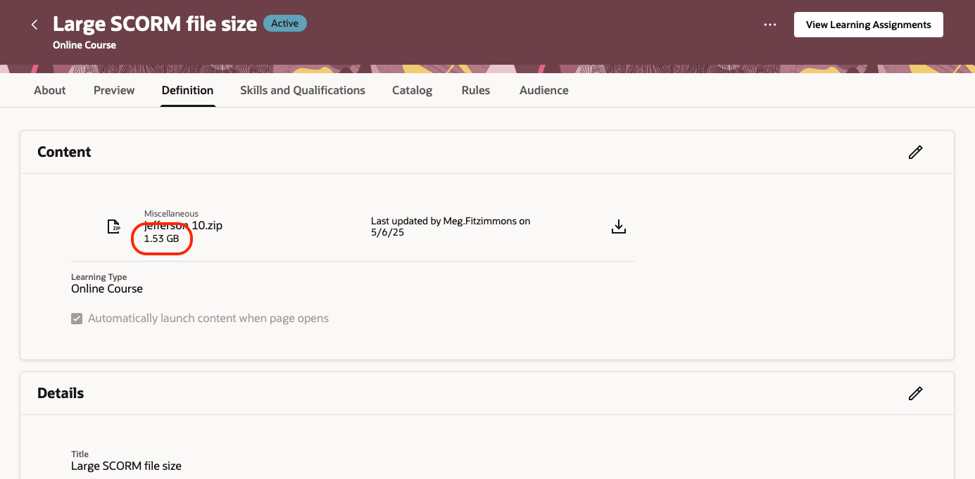 Self-Paced Learning with a Content ZIP File That's 1.53 GB